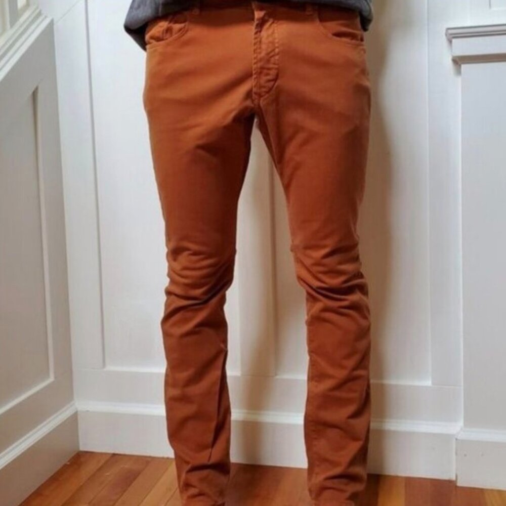 Cognac tall slim 32 pants